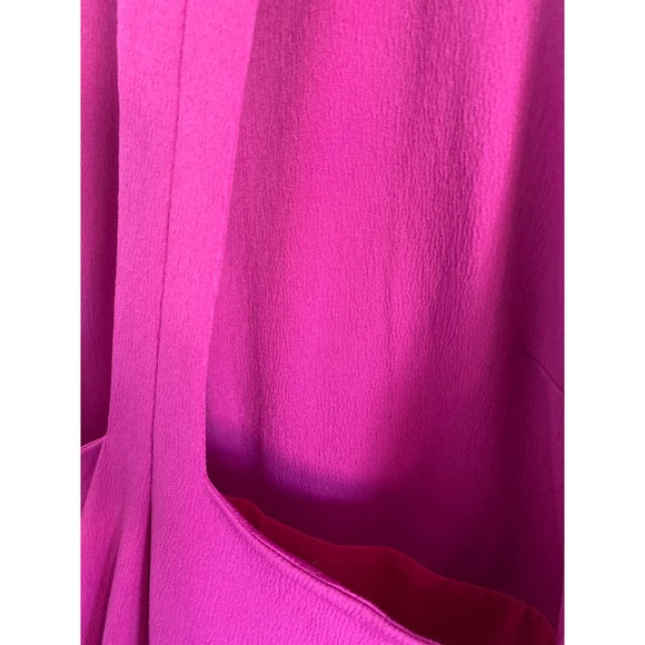 NWT Bec & Bridge Isis Angel Dress Womens Magenta Worn By Jennifer Lopez Cut Out - Picture 7 of 16